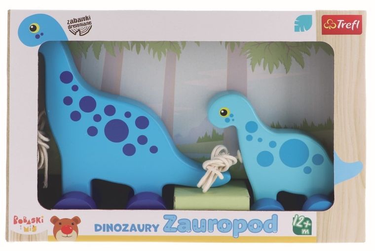 Trefl, Bobaski i Miś, Zauropod, dinozaury na kółkach