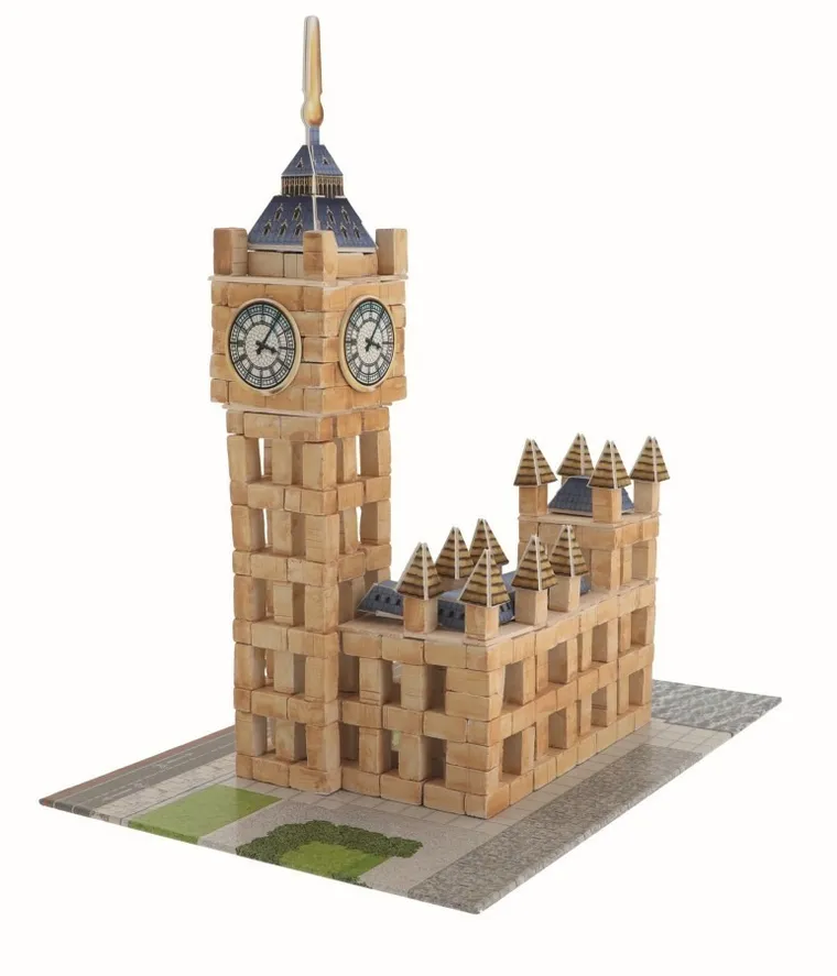 Trefl, Buduj z cegły, Big Ben, zestaw kreatywny, 290 elementów