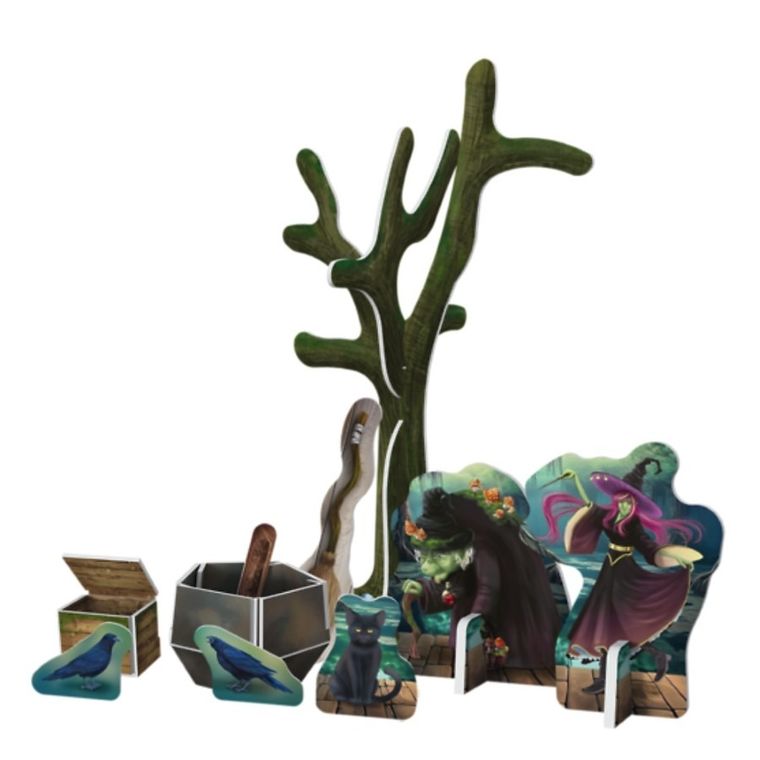 Trefl, Buduj z cegły, Halloween, Chatka na moczarach, zestaw kreatywny