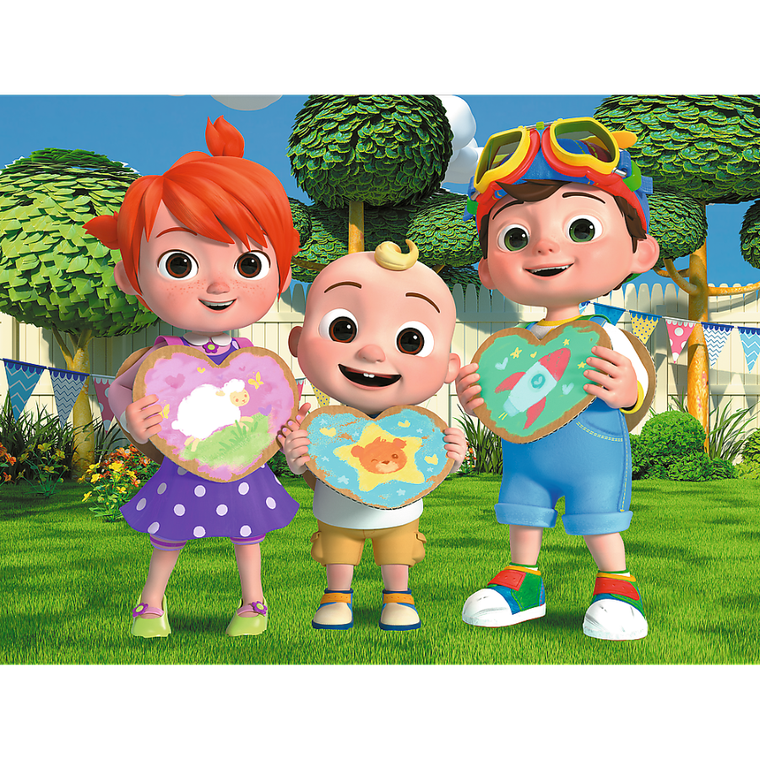 Trefl, Cocomelon, Bawmy się razem! puzzle, 300 elementów