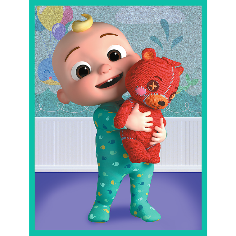 Trefl, Cocomelon, Przyjaciele, puzzle maxi dwustronne, 2-10 elementów