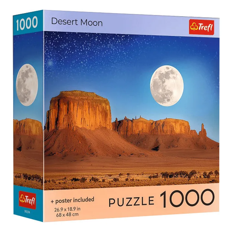 Trefl, Desert Moon, USA, puzzle, 1000 elementów