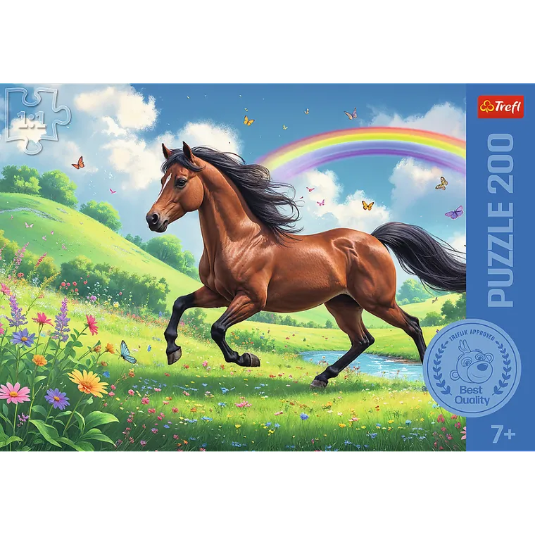 Trefl, Dostojny koń, puzzle, 200 elementów