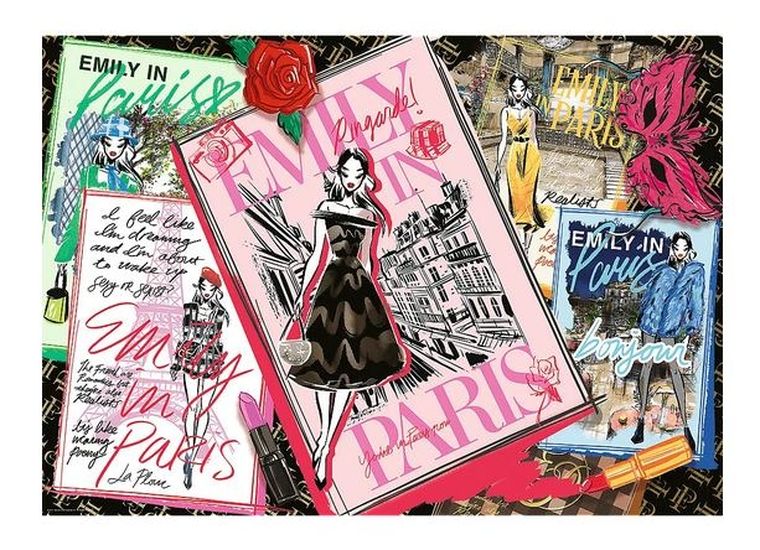 Trefl, Emily w Paryżu: Magazyn Mody, puzzle, 1000 elementów