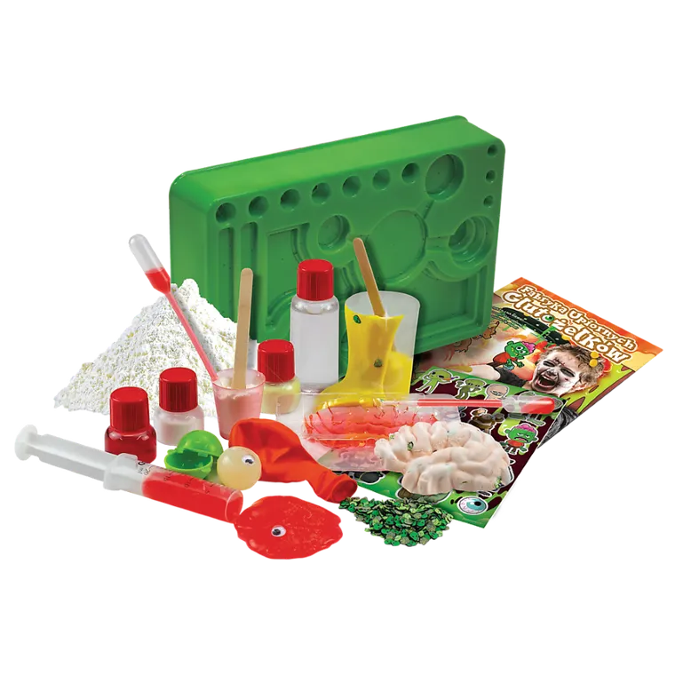 Trefl, Fabryka Upiornych Glutożelków, slime, zestaw kreatywny