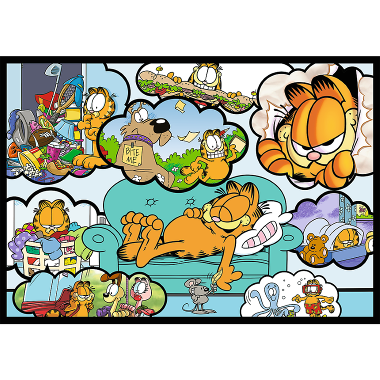 Trefl, Garfield nie lubi poniedziałków, puzzle, 4-250 elementów
