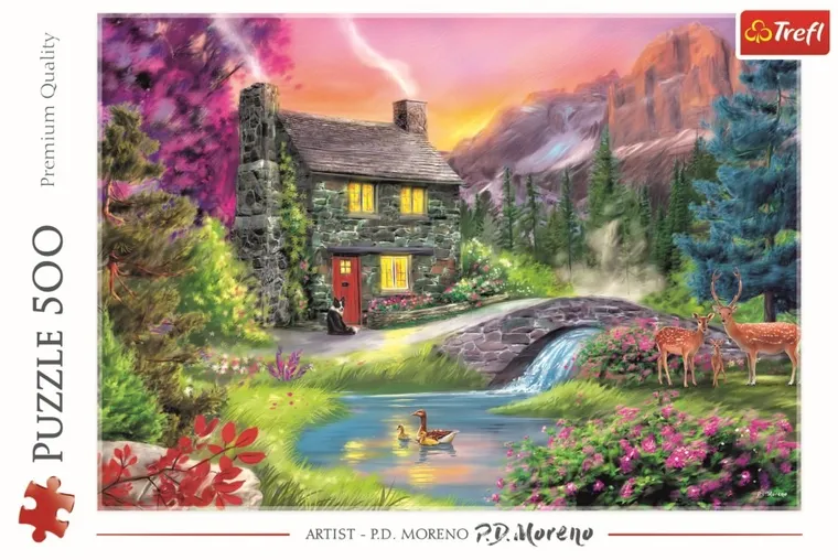 Trefl, Górska sielanka, puzzle, 500 elementów