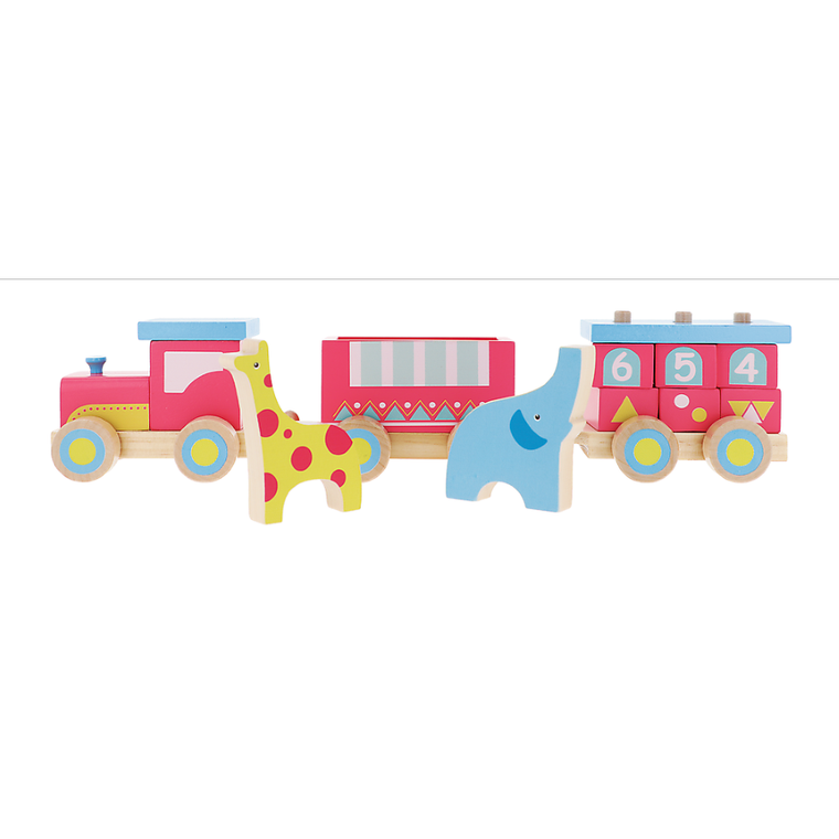 Trefl, Hello Africa, drewniany pociąg