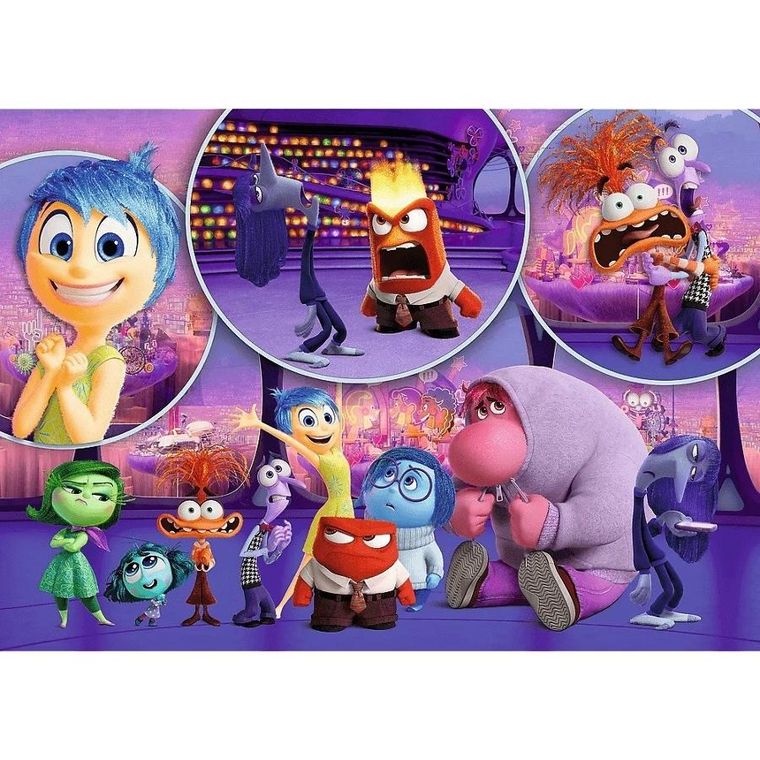 Trefl, Inside Out, Dziecięce emocje, puzzle, 200 elementów