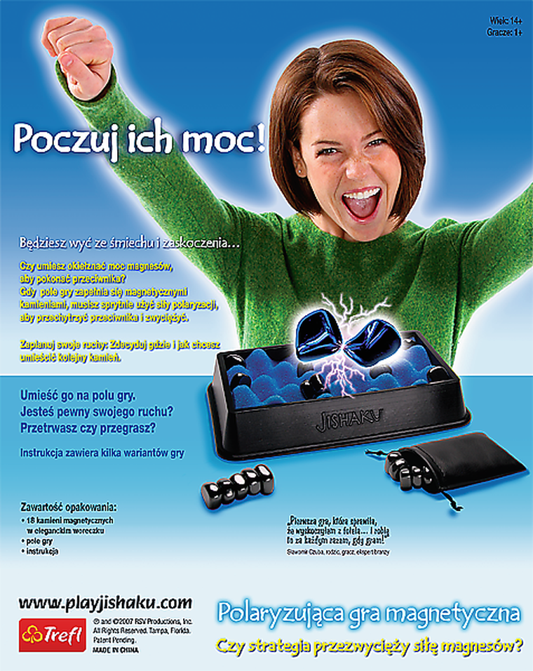 Trefl, Jishaku, gra magnetyczna