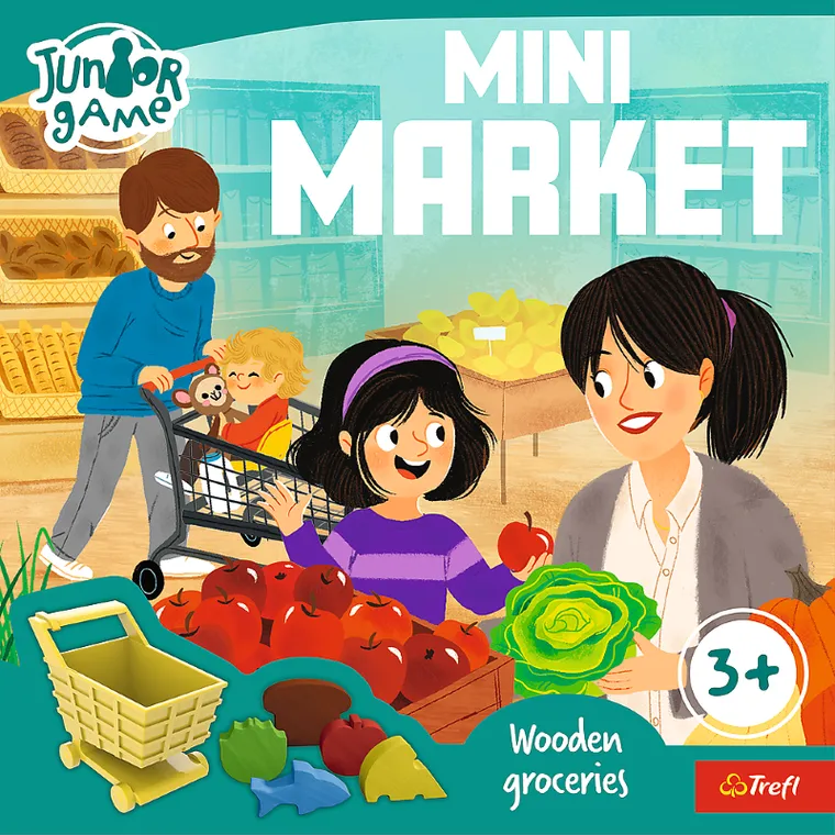 Trefl, Junior Game, Mini Market, gra familijna