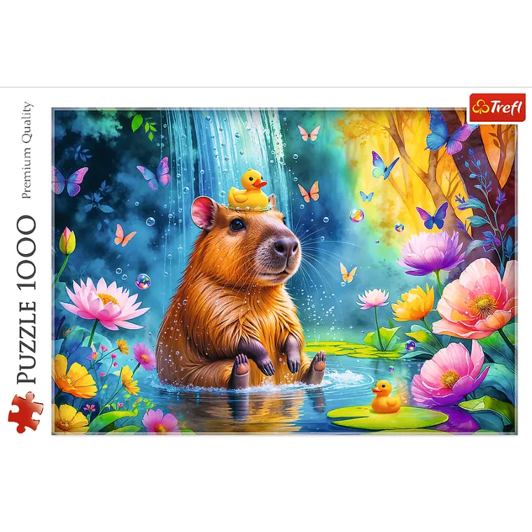 Trefl, Kapibara, puzzle, 1000 elementów