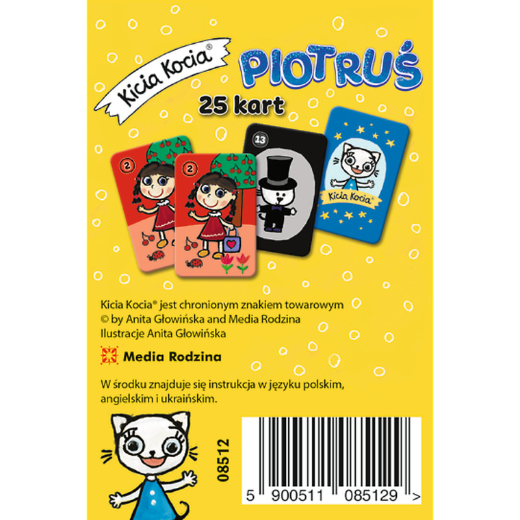 Trefl, Kicia Kocia, Piotruś, gra karciana