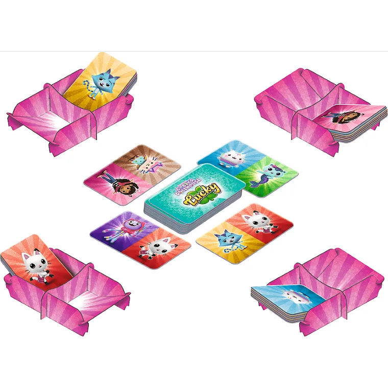 Trefl, Koci Domek Gabi, Lucky, gra familijna