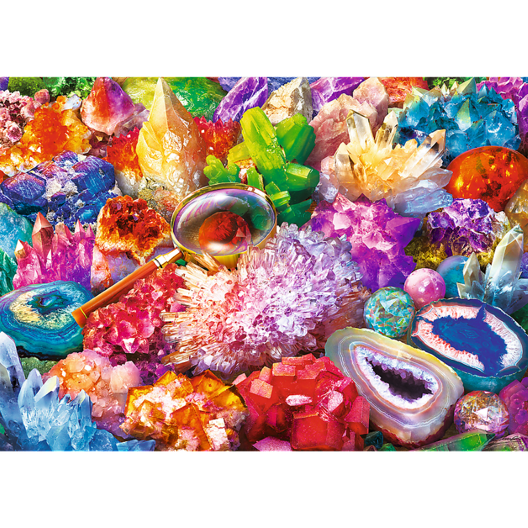 Trefl, Kosmos i kryształy, puzzle, 2-500 elementów