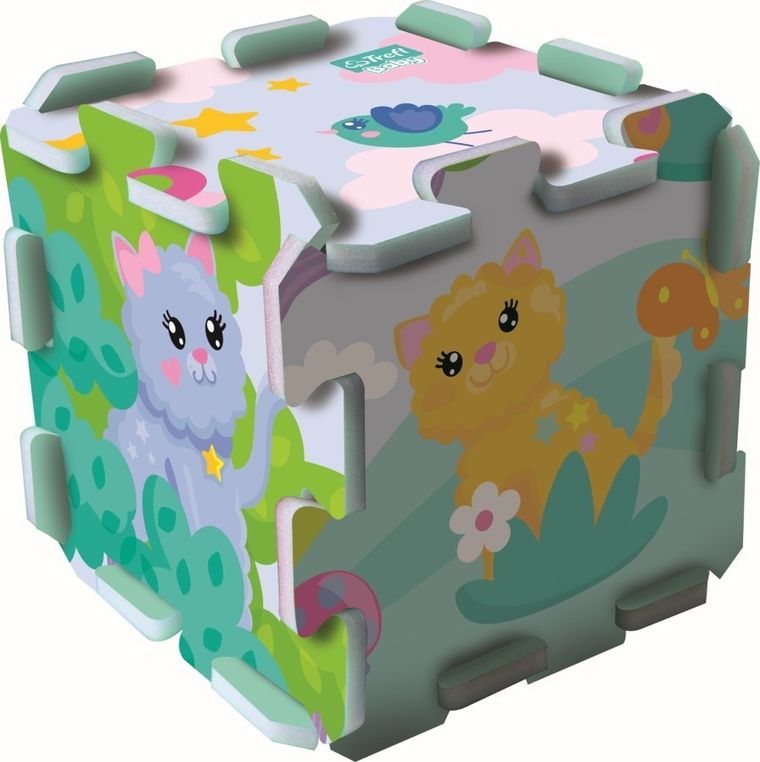 Trefl, Kotki Psotki, puzzle piankowe