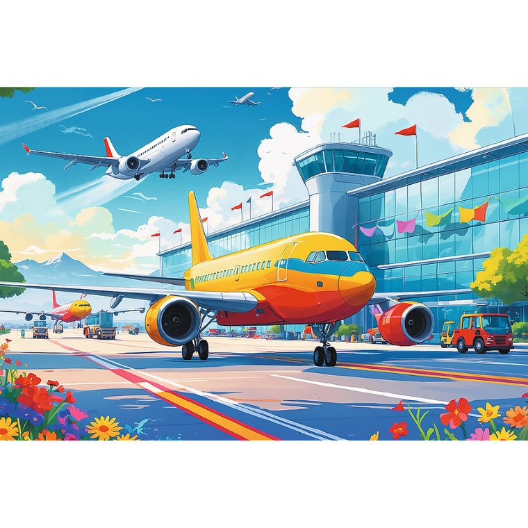 Trefl, Król przestworzy, puzzle, 100 elementów