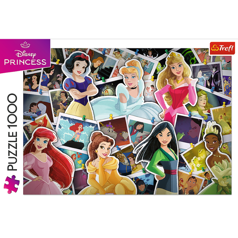 Trefl, Księżniczki Disneya, puzzle, 1000 elementów
