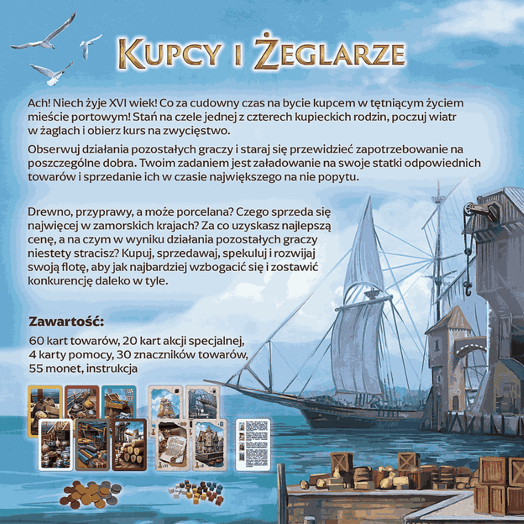 Trefl, Kupcy i Żeglarze, gra familijna