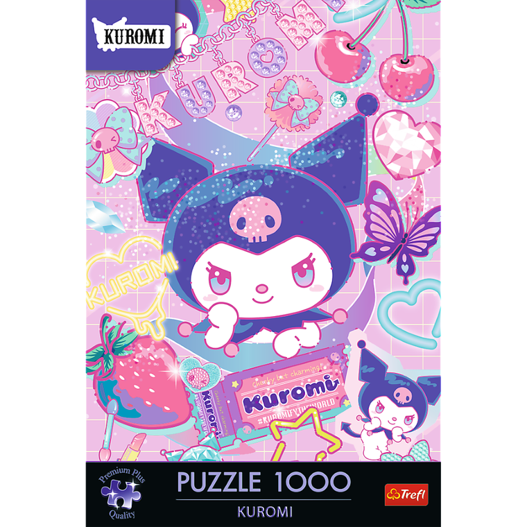 Trefl, Kuromi, puzzle, 1000 elementów