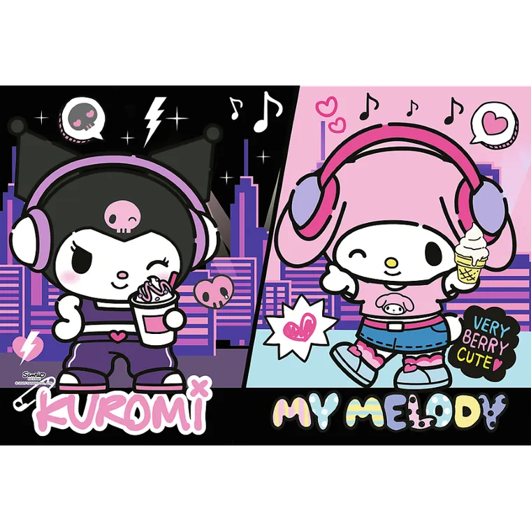 Trefl, Kuromi rządzi, puzzle, 160 elementów