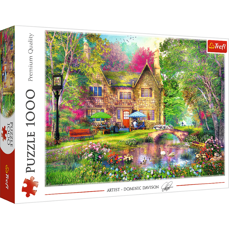 Trefl, Leśna przystań, puzzle, 1000 elementów