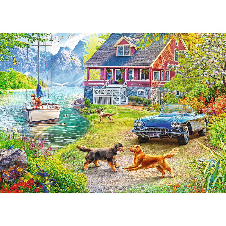 Trefl, Letni relaks, puzzle, 2-500 elementów