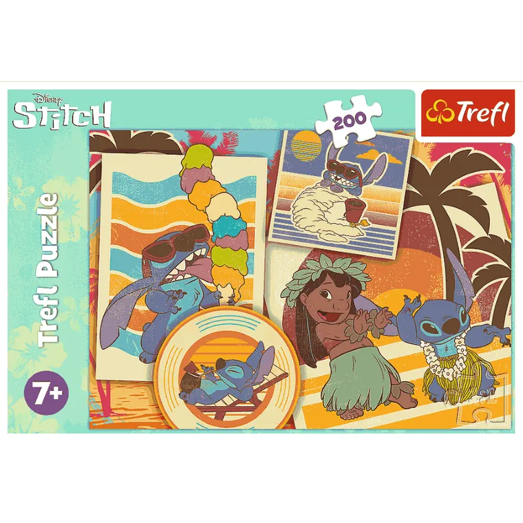 Trefl, Lilo i Stitch, Muzyczny świat, puzzle, 200 elementów