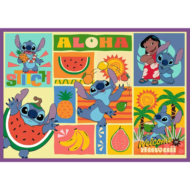 Trefl, Lilo i Stitch, Niezwykły Stitch, puzzle, 4-250 elementów