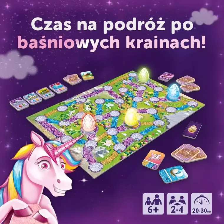 Trefl, Magajaja, Unicorns, gra familijna