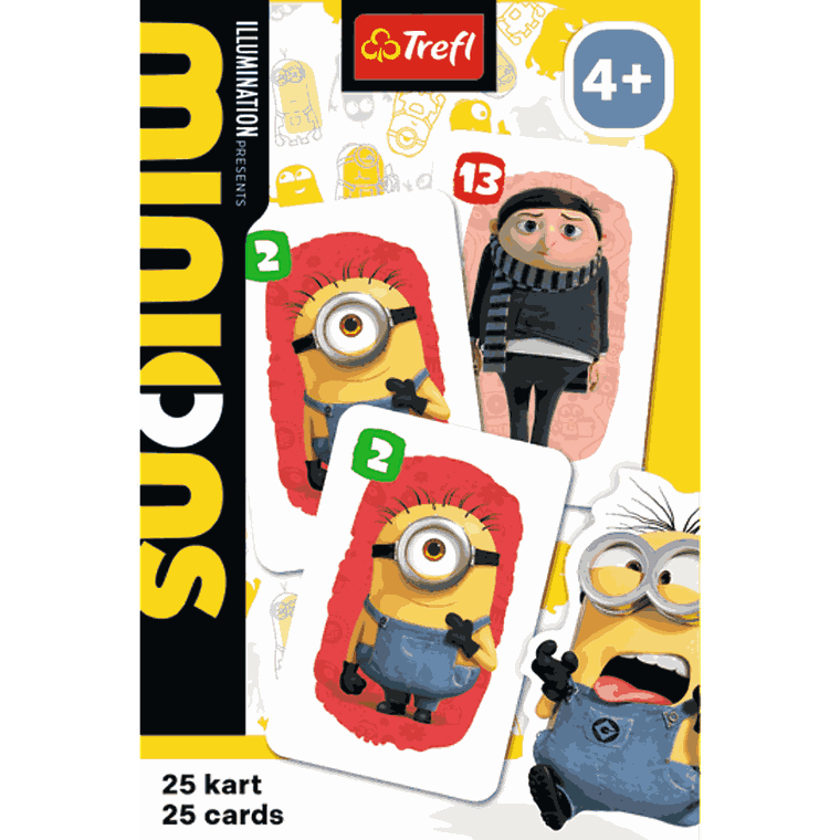 Trefl, Minionki, karty Piotruś, gra karciana