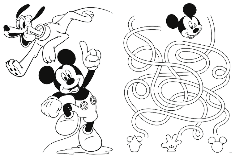 Trefl, Myszka Miki, Wesoły Domek i przyjaciele, puzzle, 24 elementy