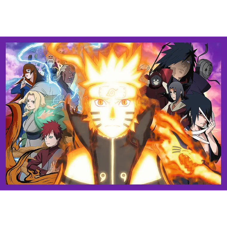 Trefl, Naruto Shippuden, Ninja z Wioski Ukrytego Liścia, puzzle, 2-200 elementów