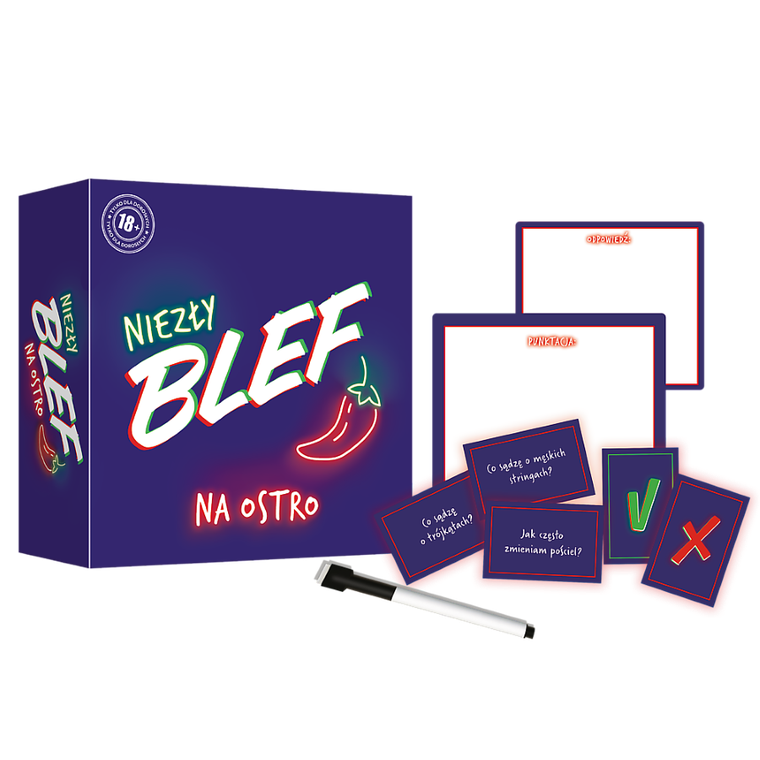 Trefl, Niezły Blef, Na ostro, gra towarzyska