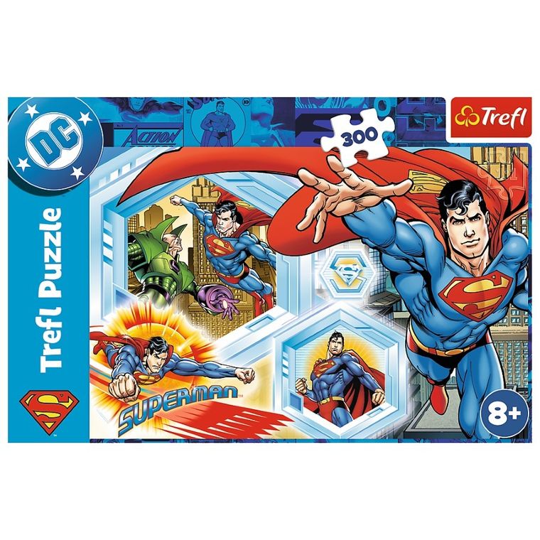 Trefl, Niezniszczalny Superman, puzzle, 300 elementów