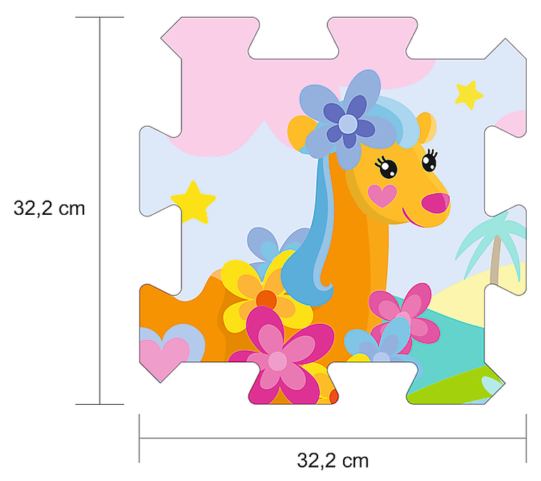 Trefl, Oaza wielbłądów, puzzlopianka układanka