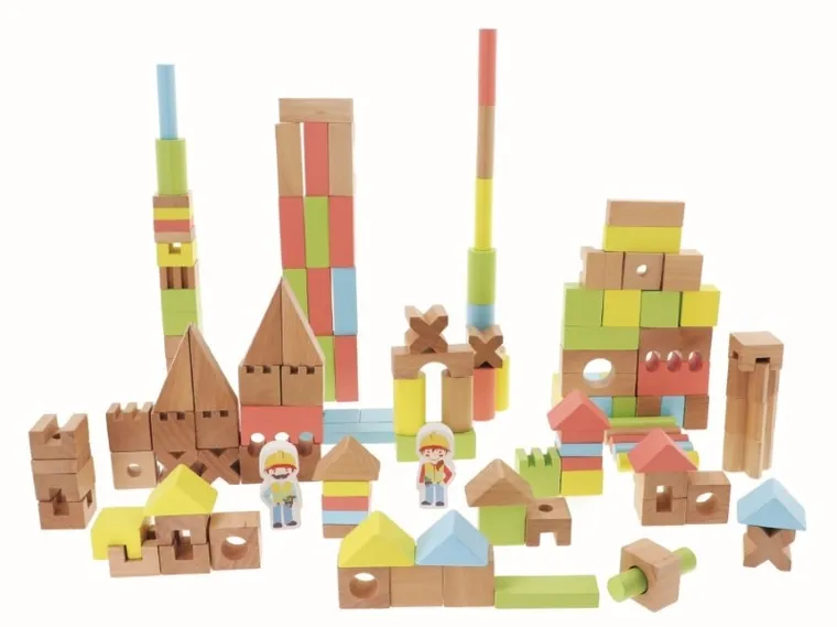 Trefl, O!Klocki, Combo set, edukacyjne klocki, 142 elementy