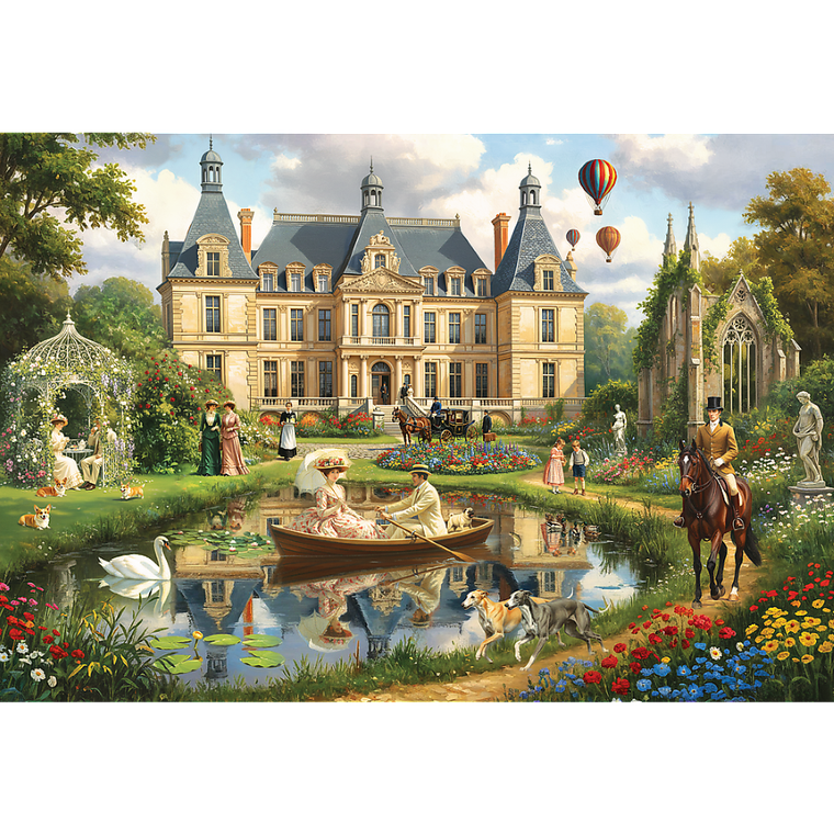 Trefl, Pałac nad wodą, puzzle, 1500 elementów