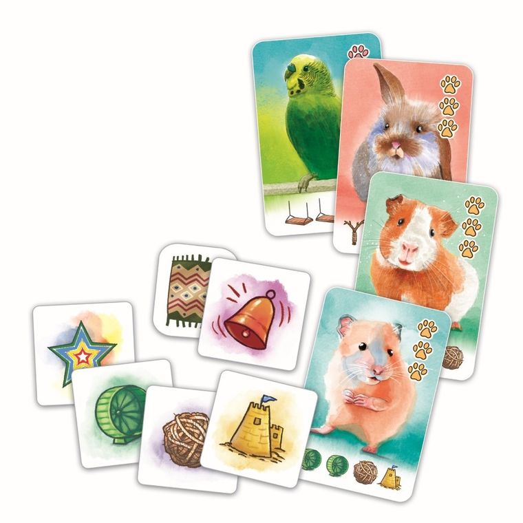 Trefl, Pets & Friends, gra rodzinna karciana