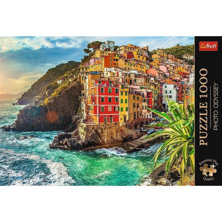Trefl, Photo Odyssey, Miasteczko Riomaggiore, Włochy, puzzle, 1000 elementów