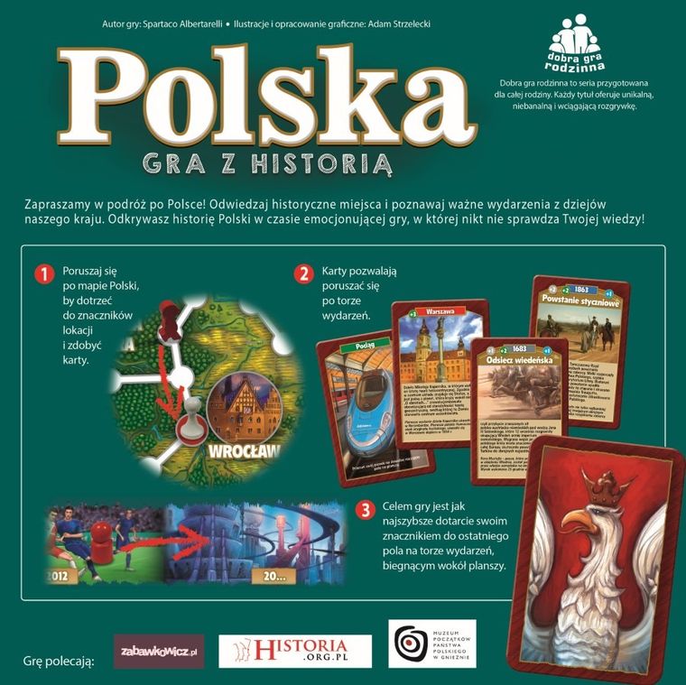 Trefl, Polska. Gra z historią, gra edukacyjna