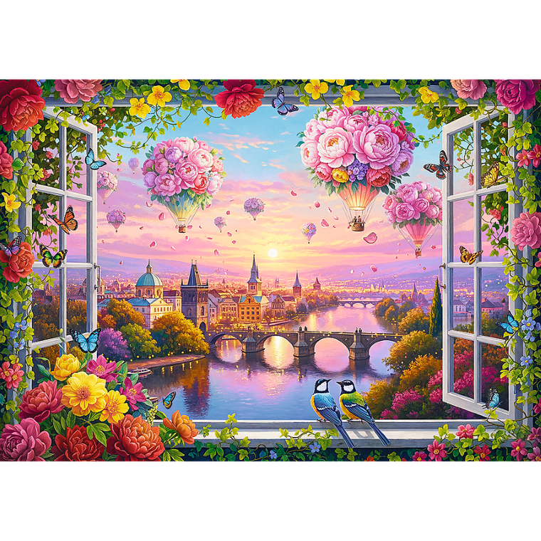 Trefl, Powiew miłości, puzzle, 1000 elementów