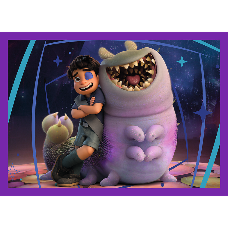 Trefl, Pozaziemskie misje Elio, puzzle 4w1