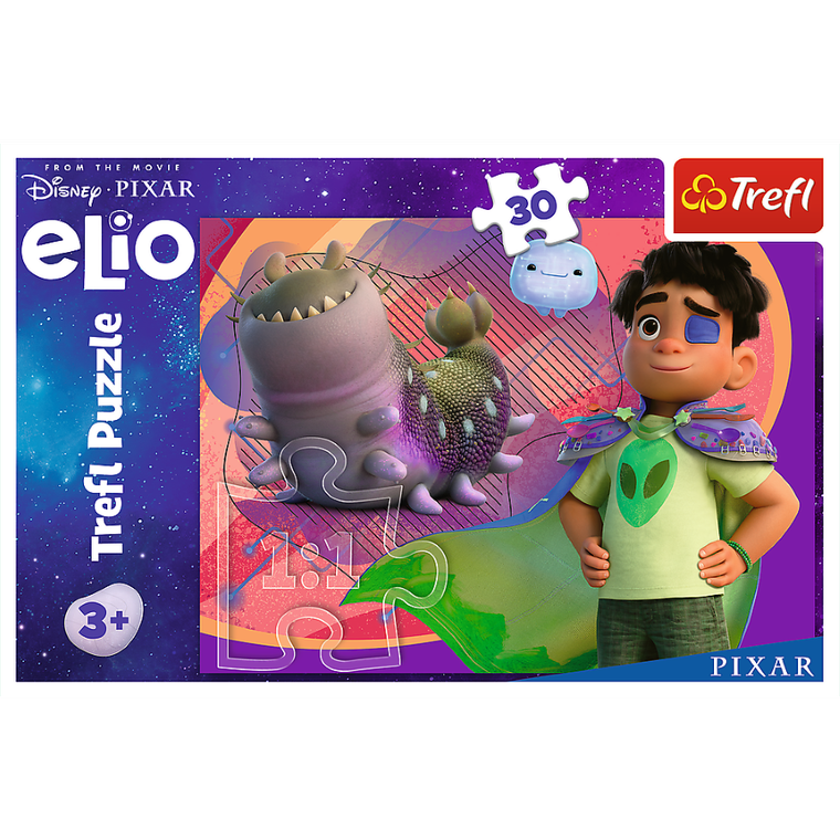 Trefl, Poznaj Elio, puzzle, 30 elementów