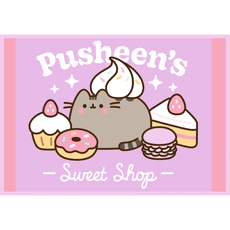 Trefl, Poznajcie Pusheena, puzzle, 4-250 elementów