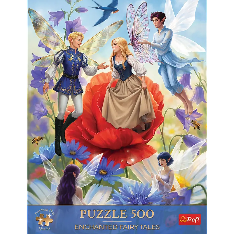 Trefl, Premium Plus, Enchanted Fairy Tales, Calineczka, puzzle, 500 elementów