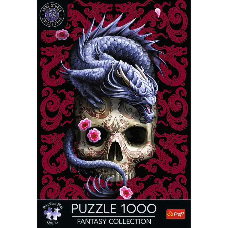 Trefl, Premium Plus, Fantasy Collection, Anne Stokes, Orientalny Smok, puzzle, 1000 elementów