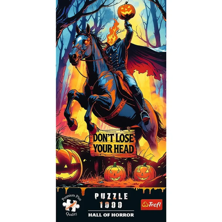 Trefl, Premium Plus, Hall of Horror, Jeździec bez Głowy, puzzle, 1000 elementów