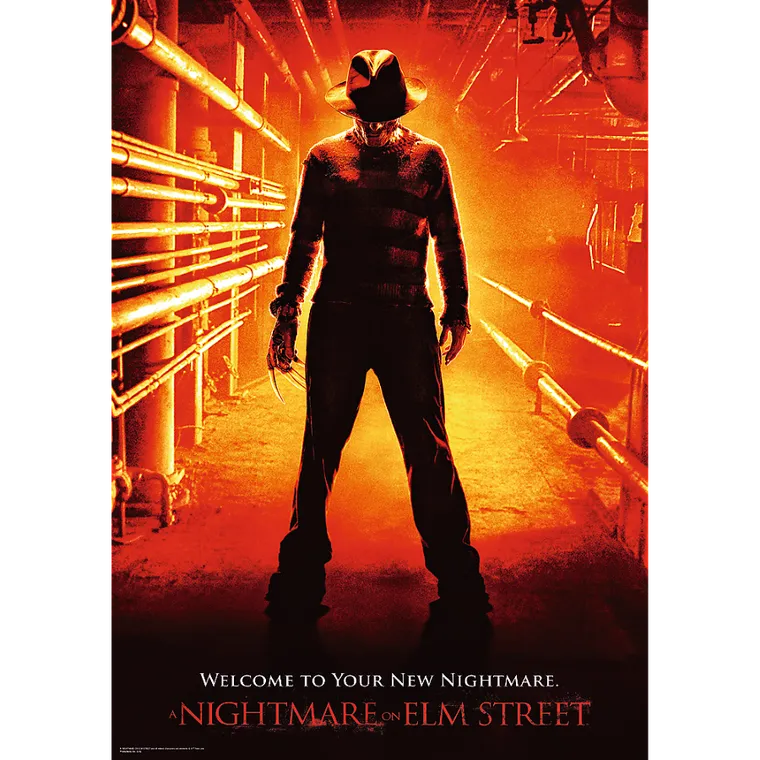 Trefl, Premium Plus, Hall of Horror, Koszmar z ulicy Wiązów, puzzle, 1000 elementów