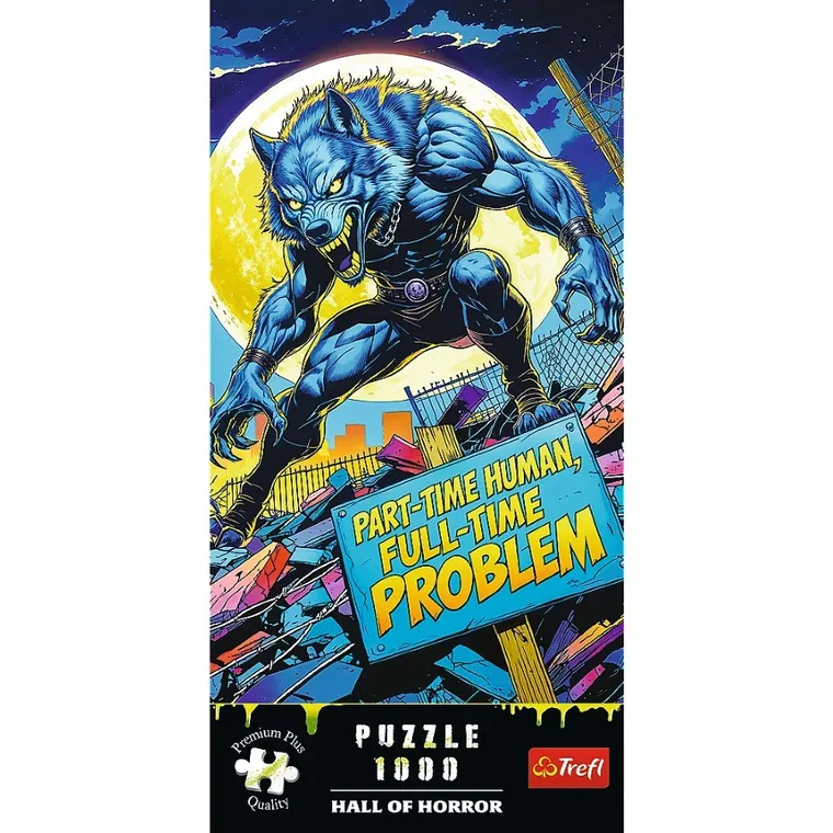 Trefl, Premium Plus, Hall of Horror, Wilkołak, puzzle, 1000 elementów